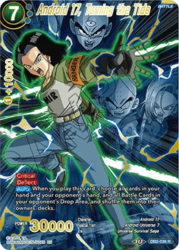 Android 17, Turning the Tide 「DB2-036_PR」「EN」