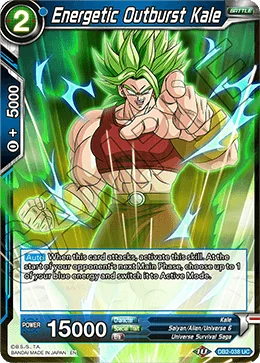 Energetic Outburst Kale 「DB2-038」「EN」