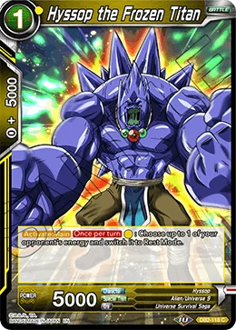 Hyssop the Frozen Titan 「DB2-118」「EN」