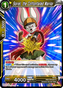 Sorrel, the Cottontailed Warrior 「DB2-120」「EN」