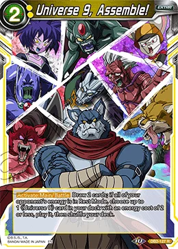 Universe 9, Assemble! 「DB2-127」「EN」