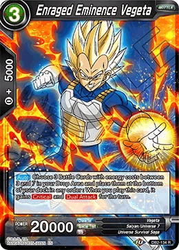 Enraged Eminence Vegeta 「DB2-134」「EN」