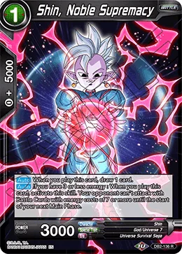 Shin, Noble Supremacy 「DB2-136」「EN」