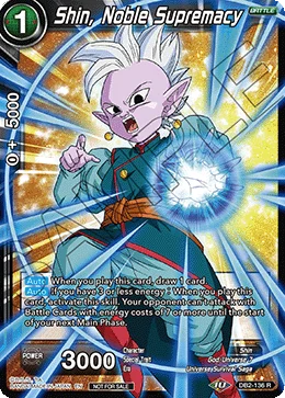 Shin, Noble Supremacy 「DB2-136_PR02」「EN」