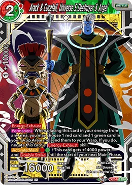 Arack & Cucatail, Universe 5 Destroyer & Angel 「DB2-166」「EN」
