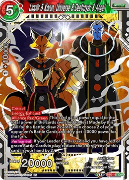 Liquiir & Korun, Universe 8 Destroyer & Angel 「DB2-167」「EN」