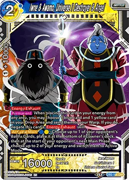 Iwne & Awamo, Universe 1 Destroyer & Angel 「DB2-168」「EN」