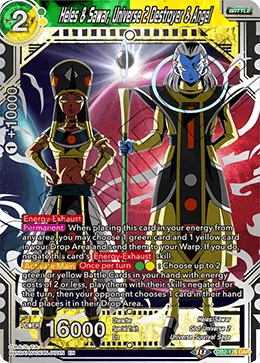 Heles & Sawar, Universe 2 Destroyer & Angel 「DB2-176」「EN」