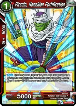 Piccolo, Namekian Fortification #DB2-004 · Dragon Ball Super CCG