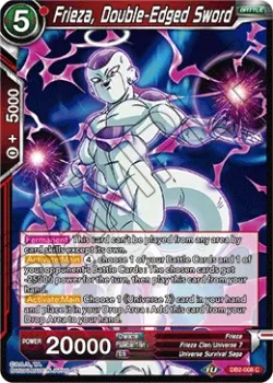 Frieza, Double-Edged Sword #DB2-008_PR · Dragon Ball Super CCG