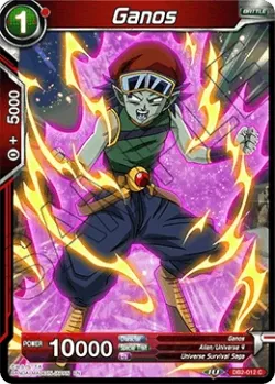 Ganos #DB2-012 · Dragon Ball Super CCG