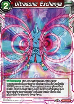 Ultrasonic Exchange #DB2-030_PR · Dragon Ball Super CCG