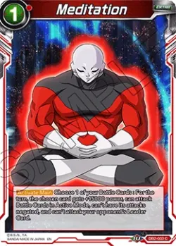 Meditation #DB2-033 · Dragon Ball Super CCG