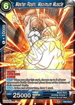 Master Roshi, Maximum Muscle #DB2-034 · Dragon Ball Super CCG