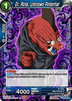Dr. Rota, Unknown Potential #DB2-042 · Dragon Ball Super CCG