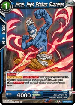 Jilcol, High Stakes Guardian #DB2-057 · Dragon Ball Super CCG