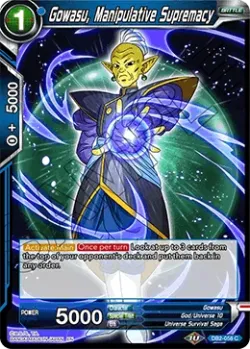 Gowasu, Manipulative Supremacy #DB2-058 · Dragon Ball Super CCG