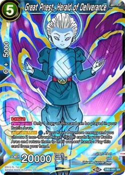 Great Priest, Herald of Deliverance #DB2-061 · Dragon Ball Super CCG