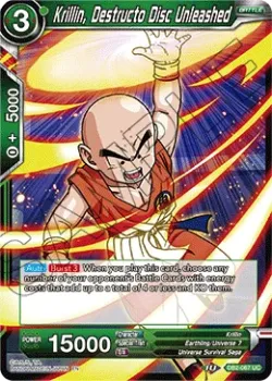 Krillin, Destructo Disc Unleashed #DB2-067_PR · Dragon Ball Super CCG