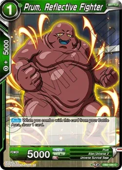 Prum, Reflective Fighter #DB2-086 · Dragon Ball Super CCG