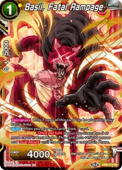 Basil, Fatal Rampage #DB2-111 · Dragon Ball Super CCG