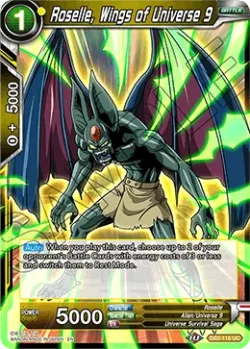 Roselle, Wings of Universe 9 #DB2-116 · Dragon Ball Super CCG