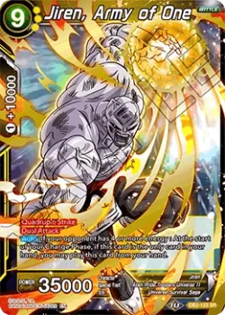 Jiren, Army of One #DB2-123 · Dragon Ball Super CCG