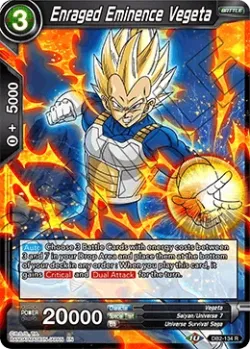 Enraged Eminence Vegeta 「DB2-134」「EN」