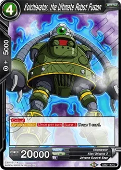Koichiarator, the Ultimate Robot Fusion 「DB2-142」「EN」