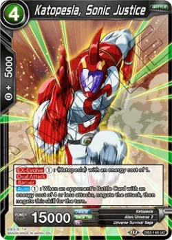Katopesla, Sonic Justice 「DB2-148」「EN」