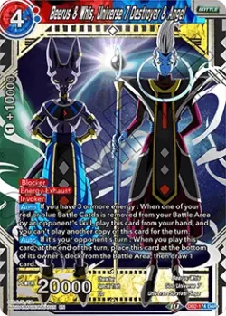 Beerus & Whis, Universe 7 Destroyer & Angel 「DB2-174」「EN」