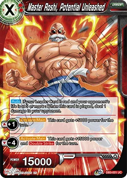 Master Roshi, Potential Unleashed 「DB3-001」「EN」