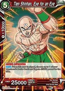 Tien Shinhan, Eye for an Eye 「DB3-006」「EN」
