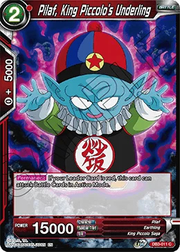 Pilaf, King Piccolo's Underling 「DB3-011」「EN」