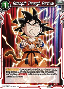 Strength Through Survival 「DB3-023」「EN」