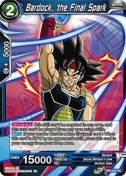 Bardock, the Final Spark 「DB3-028」「EN」