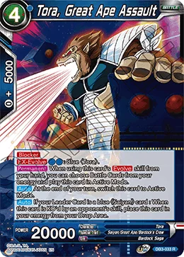 Tora, Great Ape Assault 「DB3-033」「EN」