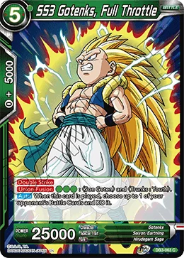 SS3 Gotenks, Full Throttle 「DB3-063」「EN」