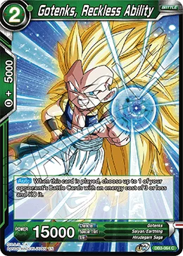 Gotenks, Reckless Ability 「DB3-064」「EN」