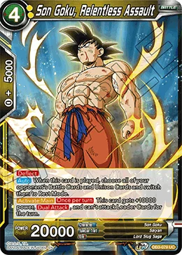 Son Goku, Relentless Assault 「DB3-079」「EN」