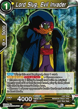 Lord Slug, Evil Invader 「DB3-093」「EN」