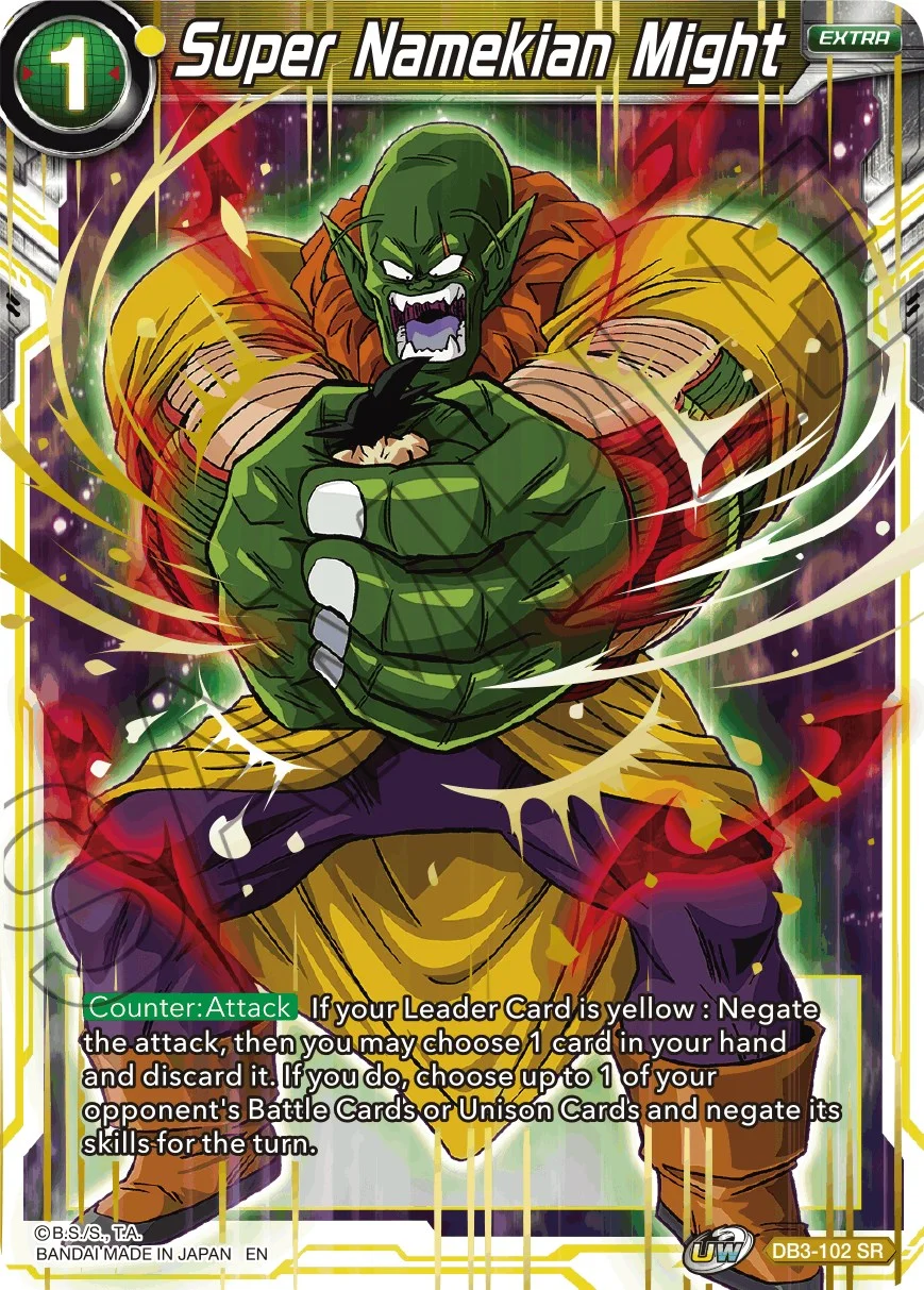 Super Namekian Might 「DB3-102」「EN」