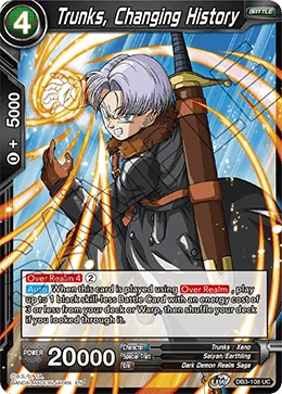 Trunks, Changing History 「DB3-108」「EN」