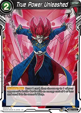 True Power Unleashed 「DB3-113」「EN」