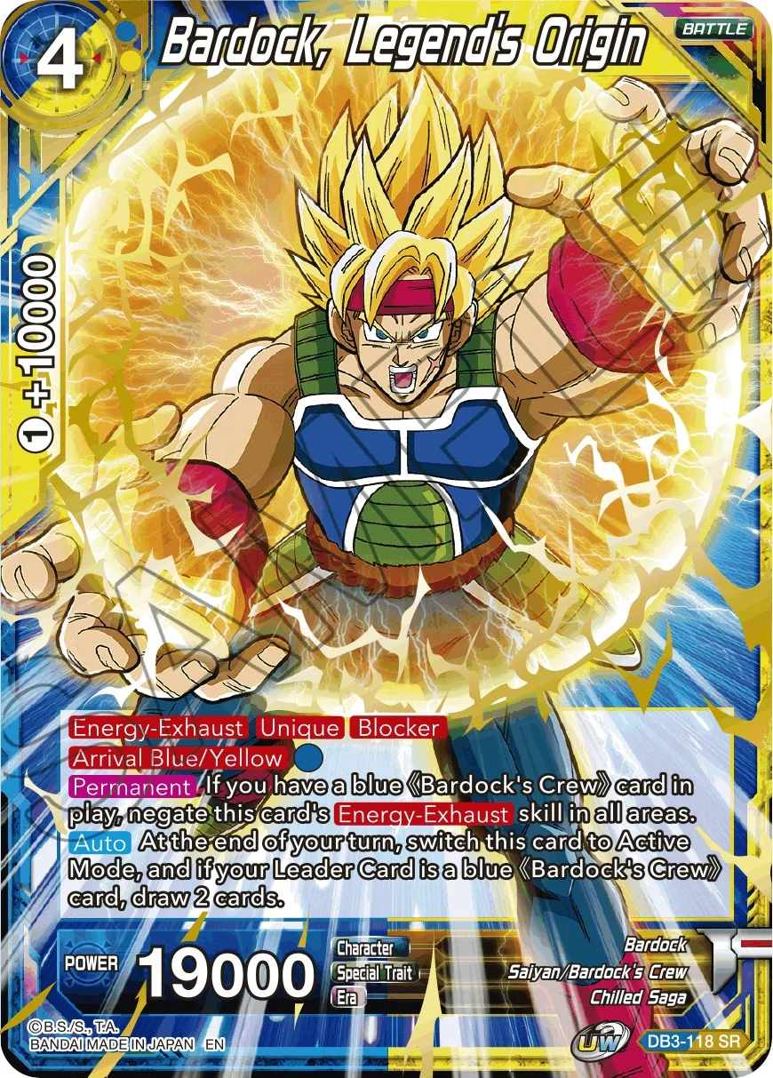 Bardock, Legend's Origin 「DB3-118」「EN」