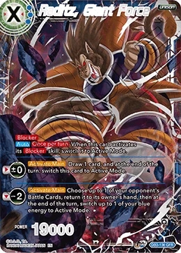 Raditz, Giant Force 「DB3-136」「EN」