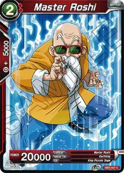 Master Roshi #DB3-007 · Dragon Ball Super CCG