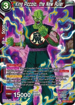 King Piccolo, the New Ruler #DB3-015 · Dragon Ball Super CCG