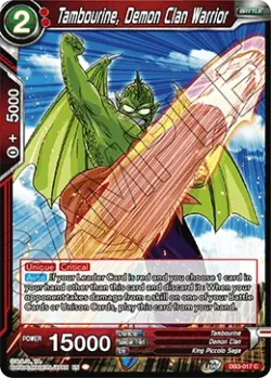 Tambourine, Demon Clan Warrior #DB3-017 · Dragon Ball Super CCG