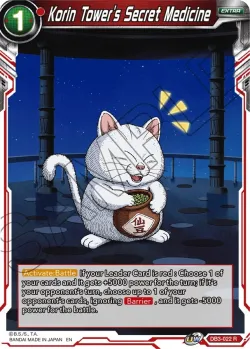 Korin Tower's Secret Medicine #DB3-022 · Dragon Ball Super CCG